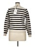 Zara Stripes Ivory Pullover Sweater Size XL - photo 2