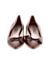 Prada Brown Leather Logo Flats Size EU 38 1/2 - photo 2