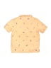 Baby Gap 100% Cotton Print Yellow Short Sleeve Button-Down Shirt Size 3T - photo 2