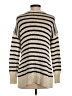 Hiho Stripes Tan Pullover Sweater Size S - photo 2