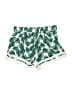 Modern Amusement Print Green Shorts Size S - photo 2