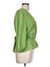 Worthington 100% Polyester Green 3/4 Sleeve Blouse Size L - photo 4