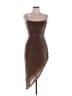 Assorted Brands Metallic Brown Gold Cocktail Dress Size M (estimated) - photo 1