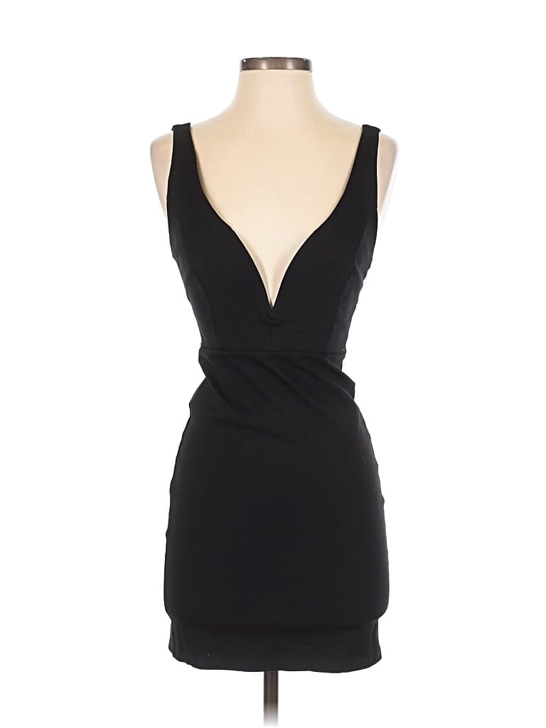 Pre-owned Lulus Cocktail Dress In Black