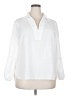 Preston & York 100% Polyester White 3/4 Sleeve Blouse Size 18 - photo 1