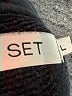 Set 100% Cotton Black Pullover Hoodie Size L - photo 7