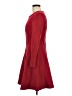 Unbranded Chevron-herringbone Solid Red Casual Dress Size 8 - photo 5