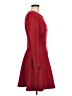 Unbranded Chevron-herringbone Solid Red Casual Dress Size 8 - photo 4