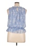 BCX 100% Polyester Blue Sleeveless Blouse Size XL - photo 2
