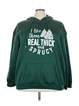 Shein Curve Pullover Hoodie