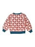 Hanna Andersson Print Red Pullover Sweater Size 4 - photo 2