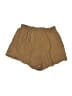 MIOU MUSE Solid Brown Shorts Size S - photo 2
