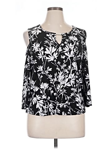 Adrienne Vittadini 3/4 Sleeve Blouse (view 1)