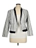 Worthington Stripes White Blazer Size 16 (petite) - photo 1