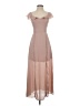 Francesca's 100% Polyester Brown Cocktail Dress Size XS - photo 1