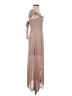 Francesca's 100% Polyester Brown Cocktail Dress Size XS - photo 4