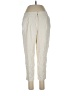 Massimo Dutti Solid Ivory Casual Pants Size 12 - photo 1