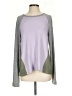 Saturday Sunday Color Block Purple Pullover Sweater Size S - photo 1