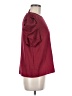 Shein 100% Polyester Burgundy Short Sleeve Top Size 8 - 10 - photo 4