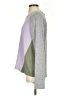 Saturday Sunday Color Block Purple Pullover Sweater Size S - photo 5
