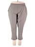 Zac & Rachel Solid Gray Active Pants Size 2X - photo 1