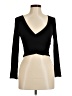 Bozzolo Black Long Sleeve Top Size M - photo 1
