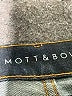 Mott & Bow Chevron-herringbone Blue Jeans Size 33 waist - photo 4