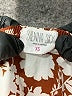 Sienna Sky 100% Polyester Burgundy Short Sleeve Blouse Size XS - photo 4
