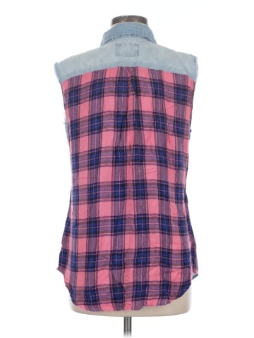 Rails Sleeveless Button-Down Shirt (view 2)