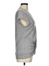 Le Lis Gray Silver Short Sleeve Top Size M - photo 4