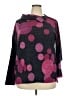 Assorted Brands Polka Dots Purple Pullover Sweater Size XXL - photo 1