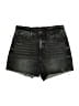 Express Black Denim Shorts Size 6 - photo 1