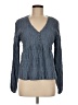 Assorted Brands Gray Long Sleeve Blouse Size M - photo 1