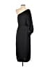 Dèluc 100% Polyester Solid Black Casual Dress Size S - photo 1