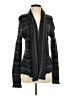 Forte 100% Cashmere Black Cardigan Size S - photo 1