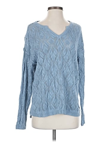Peace Love World Pullover Sweater (view 1)