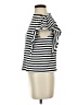 Free Assembly 100% Cotton Stripes Ivory Short Sleeve Top Size S - photo 5