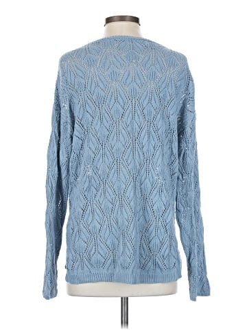 Peace Love World Pullover Sweater (view 2)
