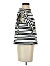 Free Assembly 100% Cotton Stripes Ivory Short Sleeve Top Size S - photo 4