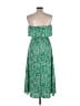 C+D+M Collection Tropical Green Casual Dress Size S - photo 2