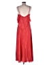 BCBGeneration 100% Recycled Polyester Red Casual Dress Size M - photo 2