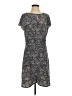 Tory Burch Print Blue Casual Dress Size 2 - photo 1