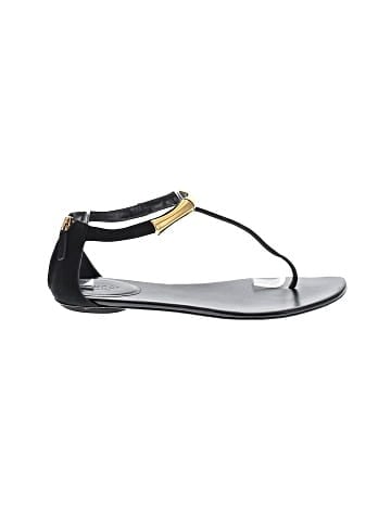 Gucci Leather Bamboo Hardware Thong Sandals (view 1)
