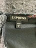 Express Outlet Paisley Black Casual Dress Size M - photo 7