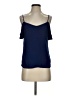 Candie's 100% Rayon Blue Sleeveless Top Size S - photo 1