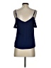 Candie's 100% Rayon Blue Sleeveless Top Size S - photo 2