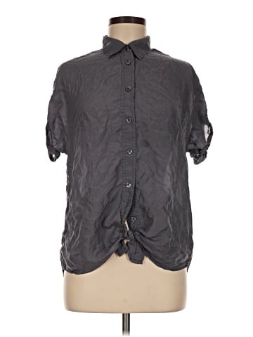 American Eagle Outfitters Short Sleeve Silk Top (view 1)