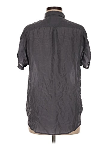 American Eagle Outfitters Short Sleeve Silk Top (view 2)