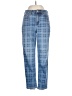 American Eagle Outfitters Plaid Blue Jeans Size 0 - photo 1