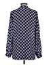 Pleione 100% Polyester Blue Long Sleeve Blouse Size S - photo 2